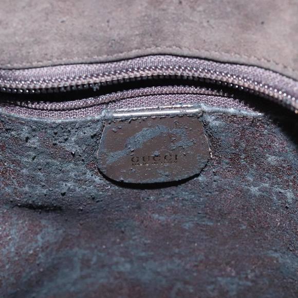 GUCCI Shoulder Bag Suede Brown Gold 002 2853 0465 0 Auth bs18498 - Picture 16 of 16